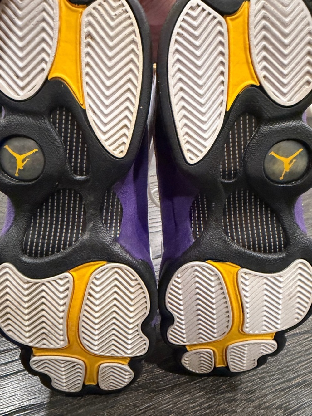 Air Jordan 13 Retro Lakers size 6Y - Picture 11 of 11